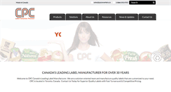 Desktop Screenshot of cpconverters.ca