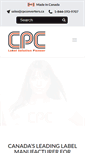 Mobile Screenshot of cpconverters.ca